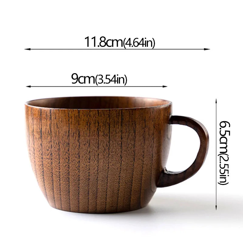 Wooden Big Belly Cups – Handmade Jujube Wood Drinkware