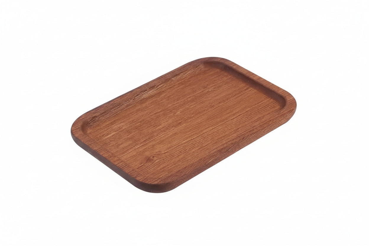 Walnut Wooden Tray – Japanese Style Serving Plate