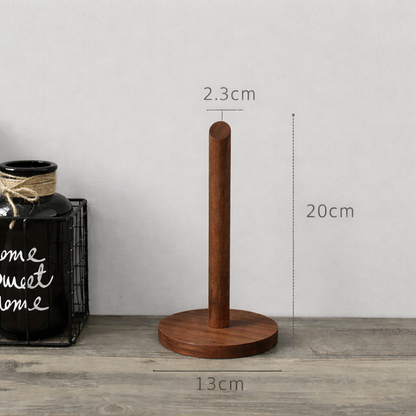 Walnut Roll Holder