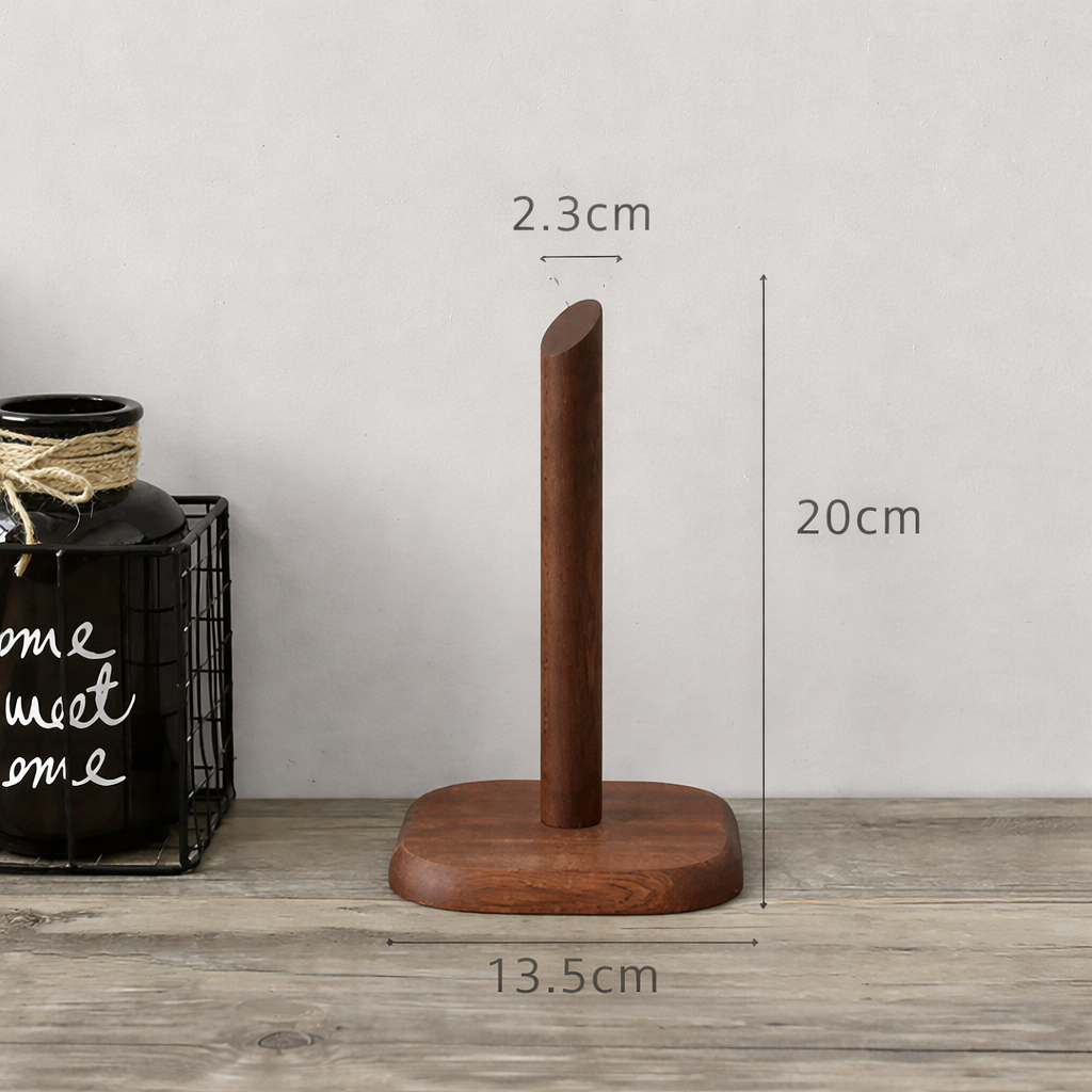 Walnut Roll Holder