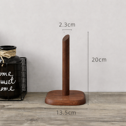 Walnut Roll Holder