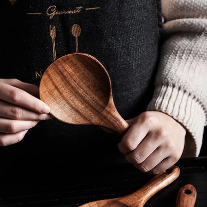 Wooden Rice Serving Spoon