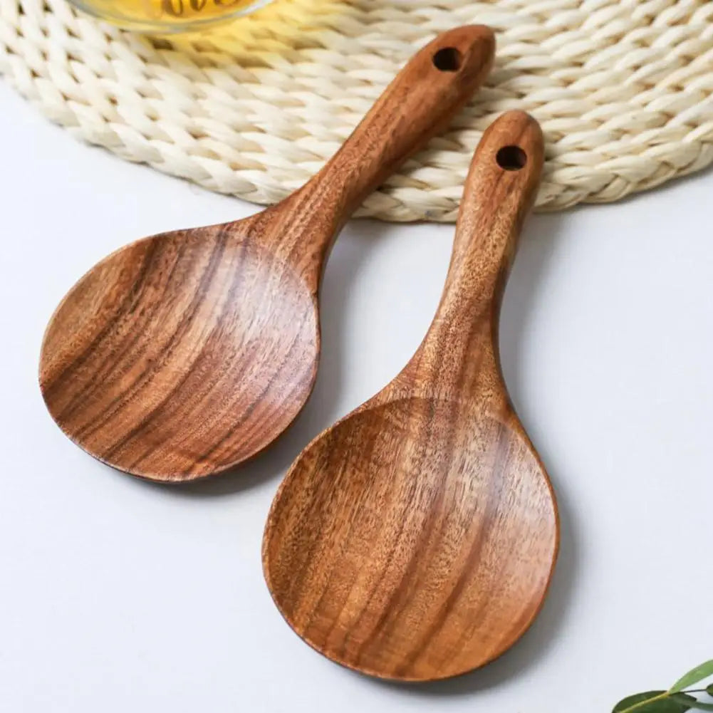 Wooden Rice Serving Spoon