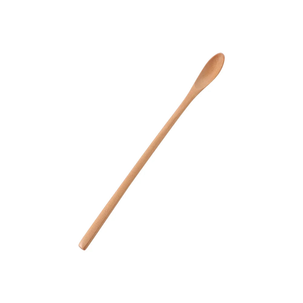Long Handle Wooden Coffee Spoon