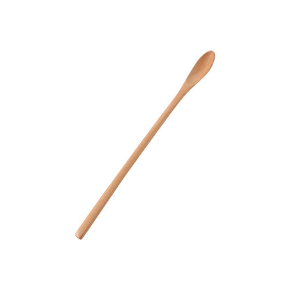 Long Handle Wooden Coffee Spoon