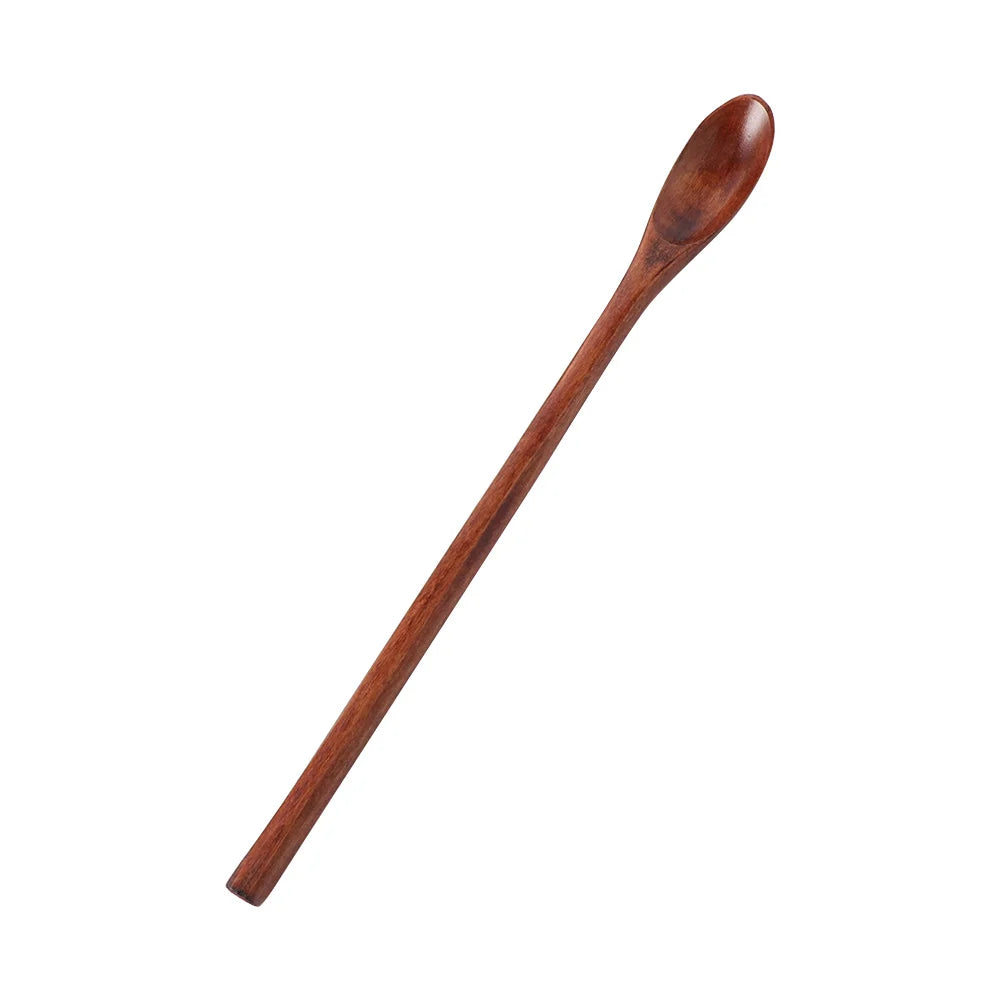 Long Handle Wooden Coffee Spoon