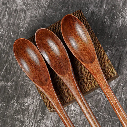 Long Handle Wooden Coffee Spoon