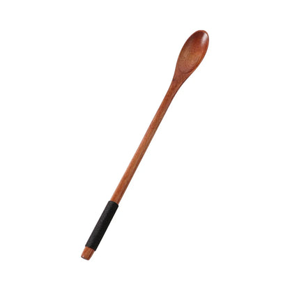 Long Handle Wooden Coffee Spoon