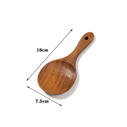 Wooden Rice Serving Spoon