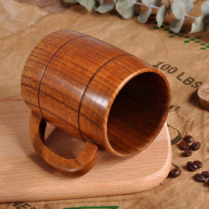 Wooden Beer Mug – Handmade Natural Kuksa Cup