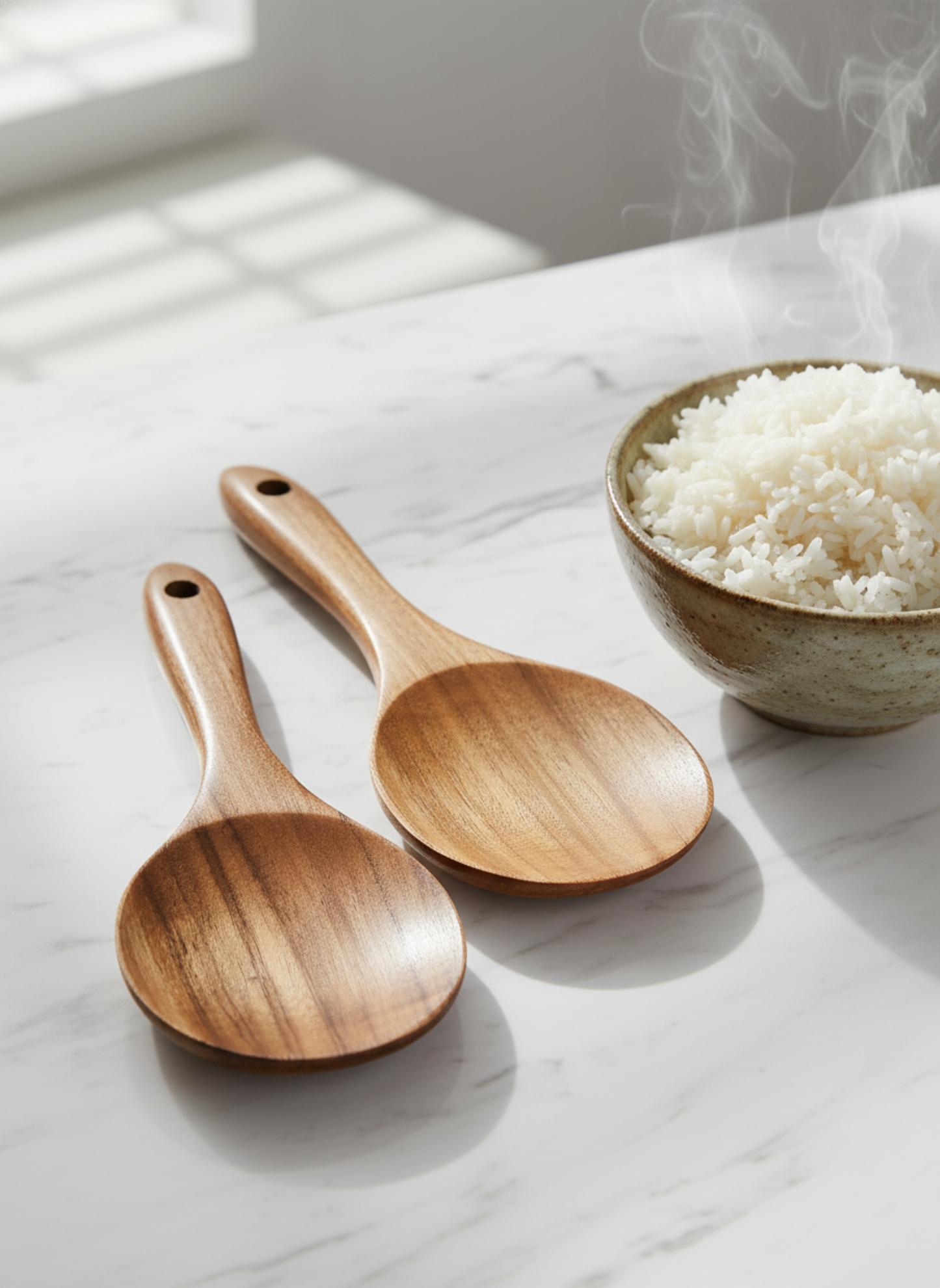 Wooden Rice Serving Spoon