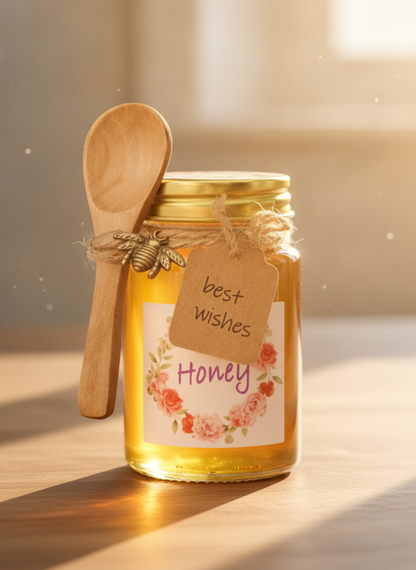 Mini Wooden Spoons – Natural Honey & Spice Spoon Set