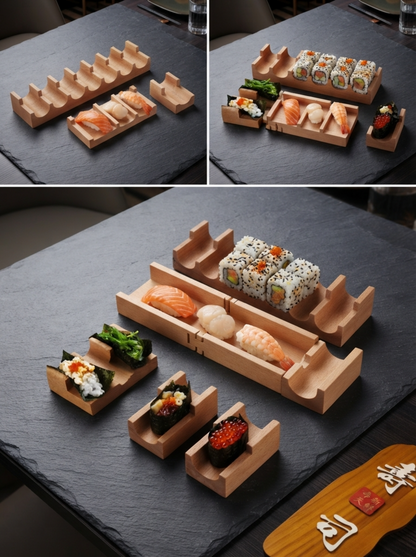 Japanese Sushi Serving Rack