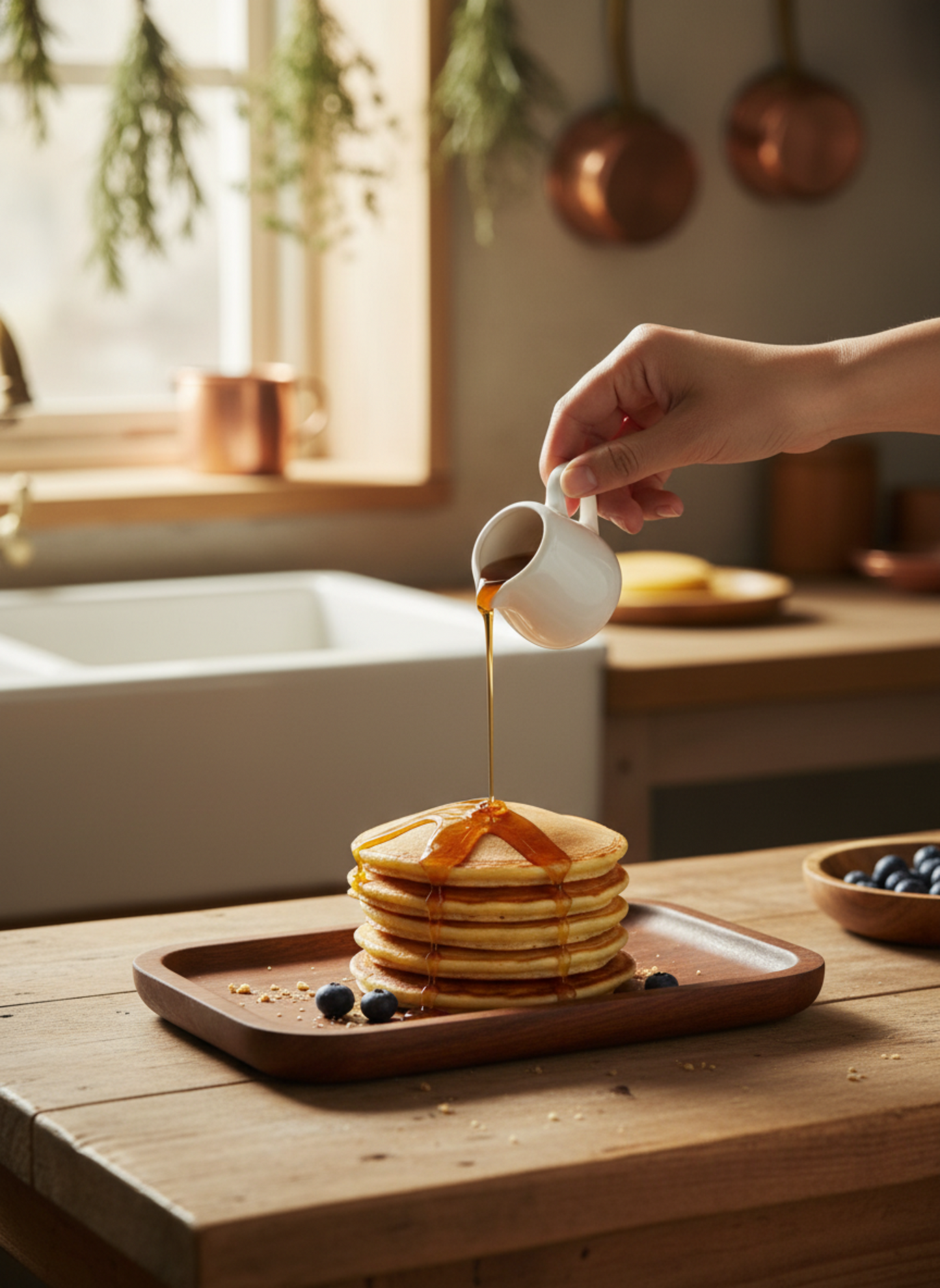 Walnut Wooden Tray – Japanese Style Serving Plate