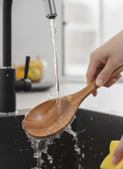 Wooden Kitchen Utensil Set – 10 Pieces