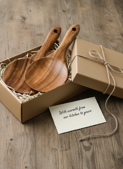 Wooden Rice Serving Spoon