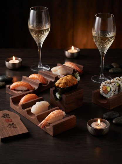 Japanese Sushi Serving Rack