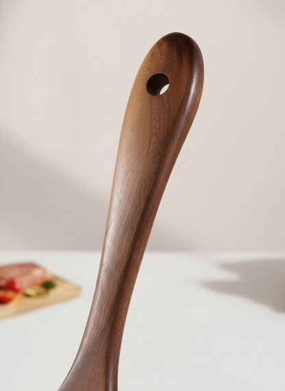 Set of 2 Acacia Wooden Salad Servers