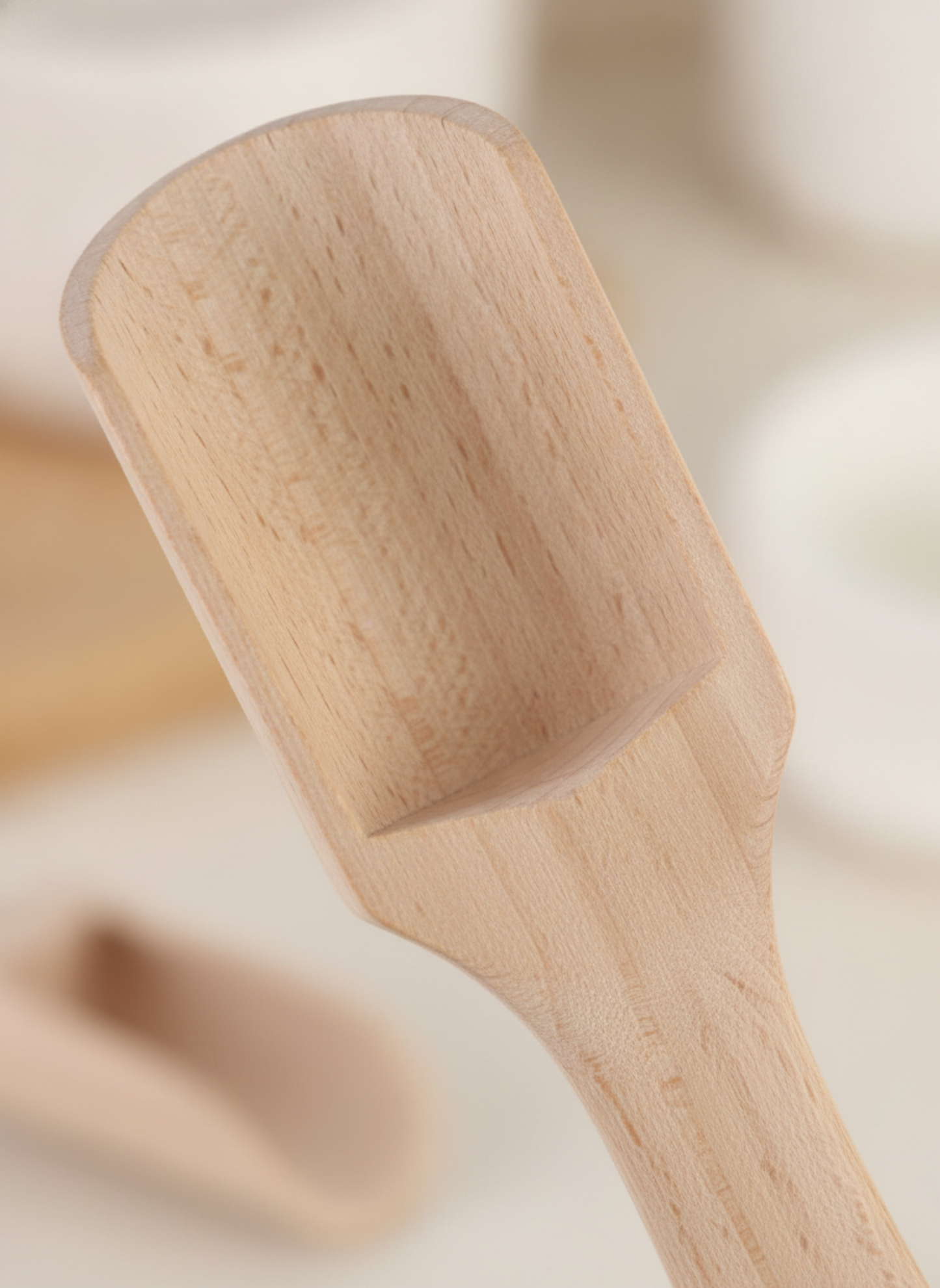 Set of 5 Mini Wooden Scoops