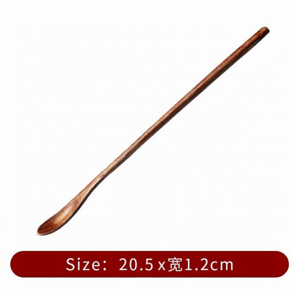 Mini Wooden Spoon & Fork Set – Coffee & Dessert Utensils