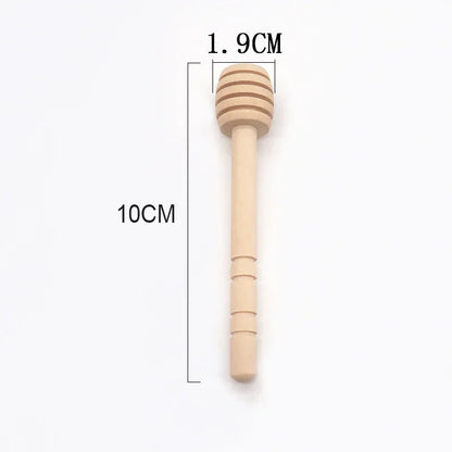 Wooden Honey Dipper Set (10pcs)