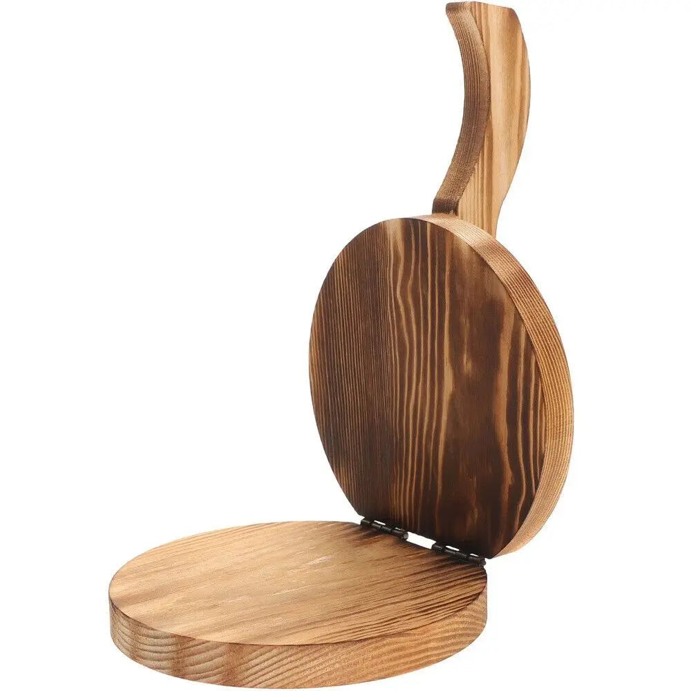 Wooden Dough Presser – Dumpling & Chapati Maker