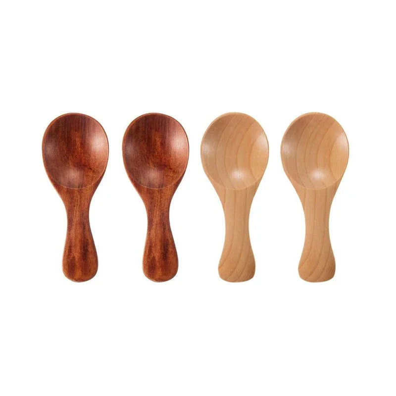 Mini Wooden Spoons (4-Pack)