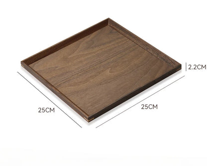 Walnut Wooden Tea Tray – Rectangular Serving Board