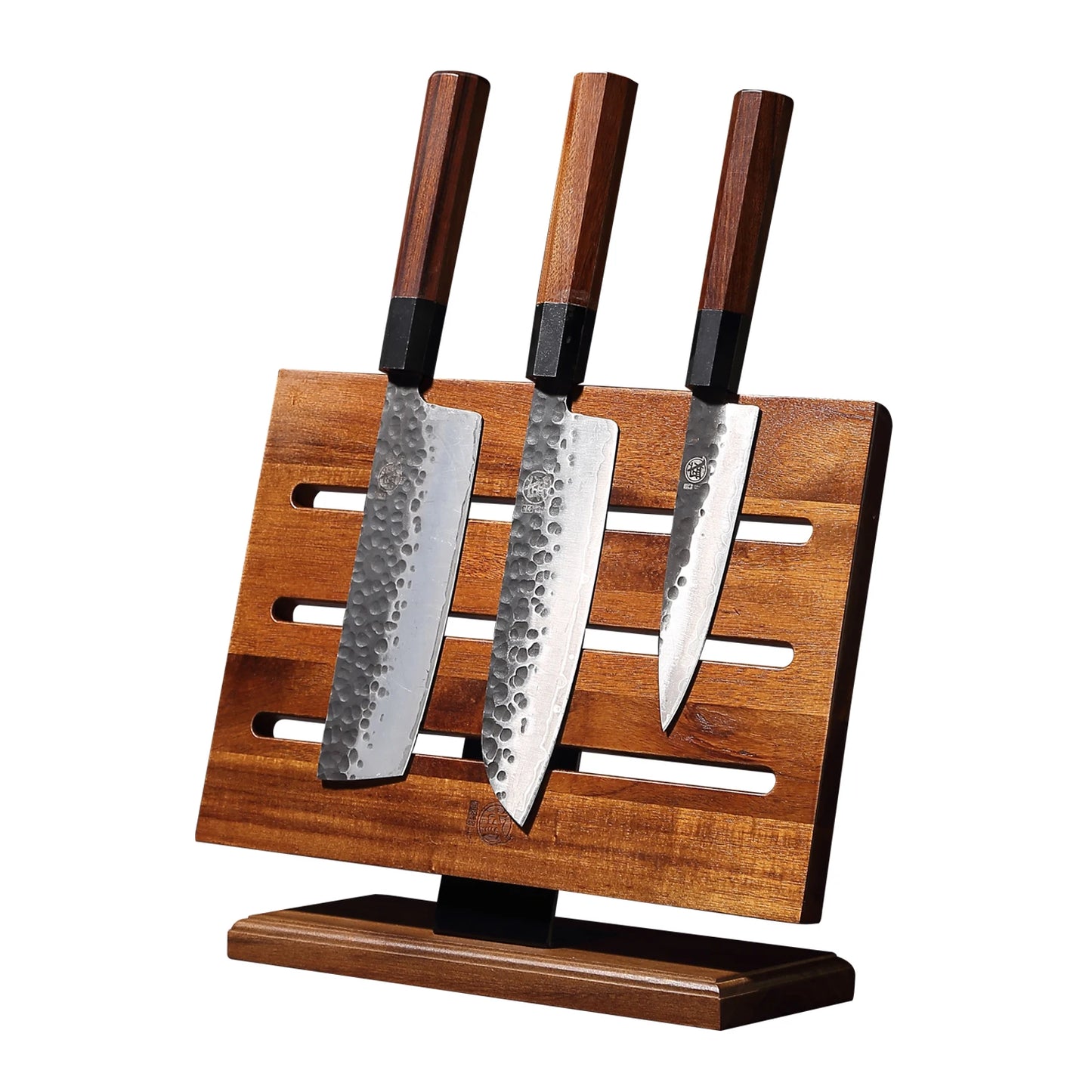 Magnetic Wooden Knife Block