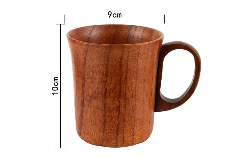 Wooden Big Belly Cup – Handmade Jujube Wood Drinkware