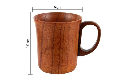 Wooden Big Belly Cup – Handmade Jujube Wood Drinkware