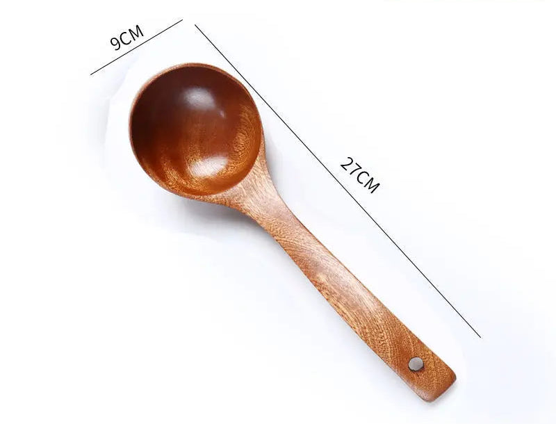 Wooden Spatula & Spoon Set – Natural Kitchen Tools