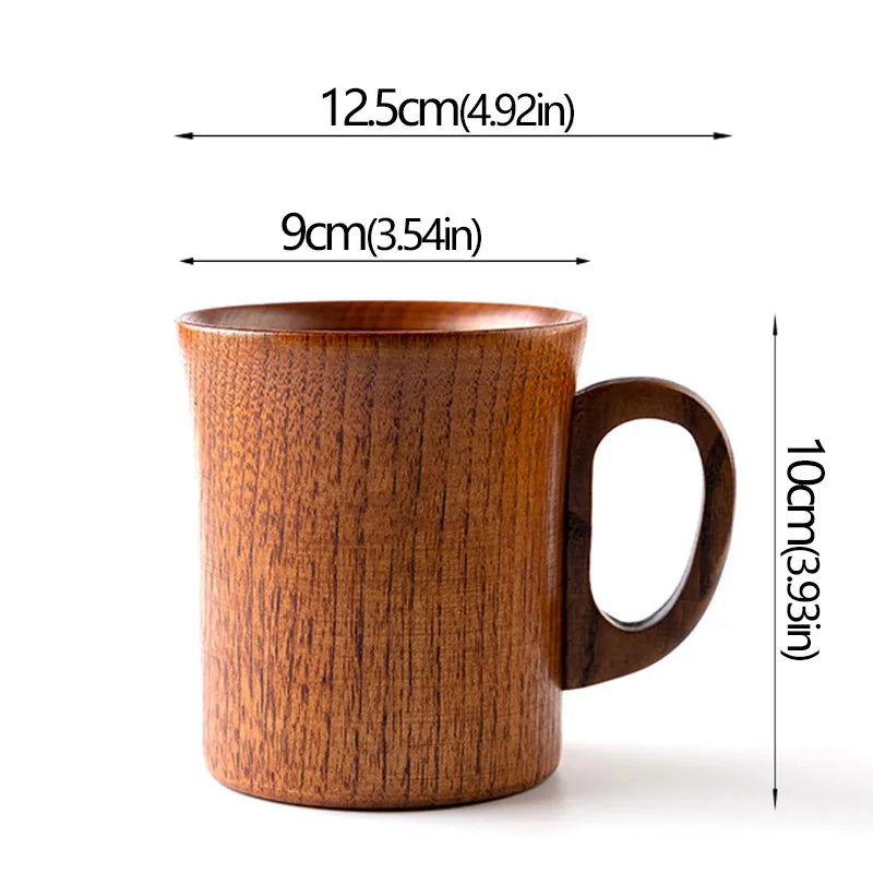 Wooden Big Belly Cups – Handmade Jujube Wood Drinkware