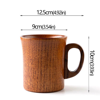 Wooden Big Belly Cups – Handmade Jujube Wood Drinkware