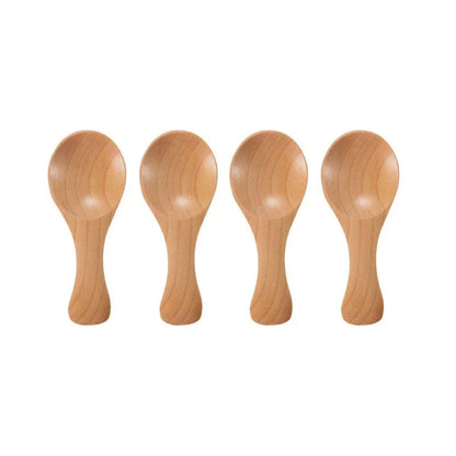 Mini Wooden Spoons (4-Pack)