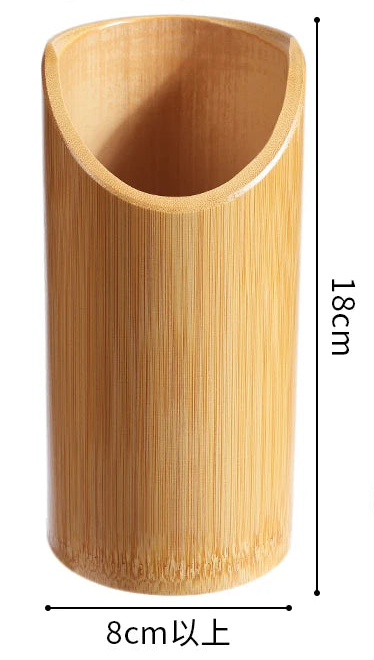 Bamboo Wooden Chopstick Holder – Kitchen Utensil Organizer