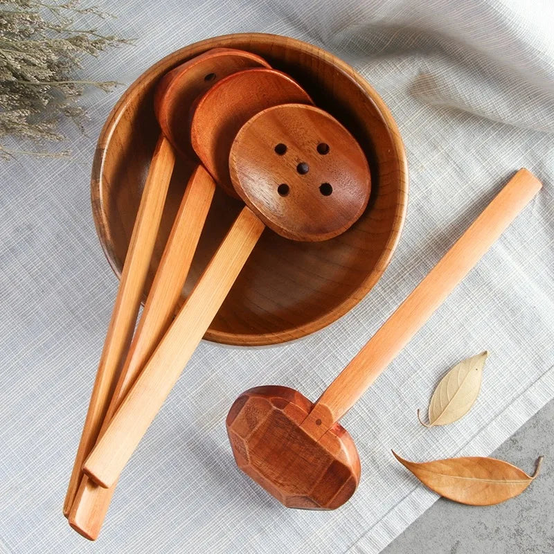 Japanese Wooden Spoon Set