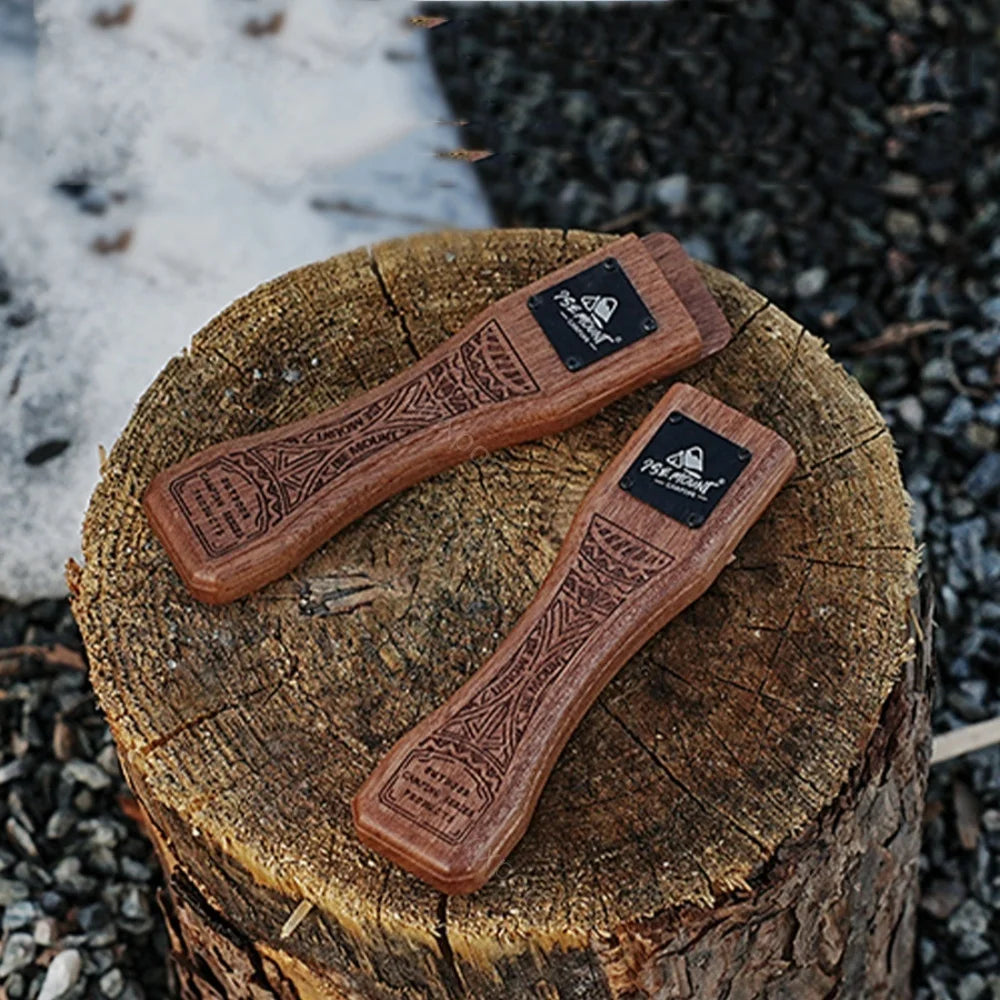 Wooden Pan Handle Grip