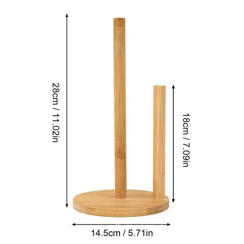 Wooden Tissue Roll Holder
