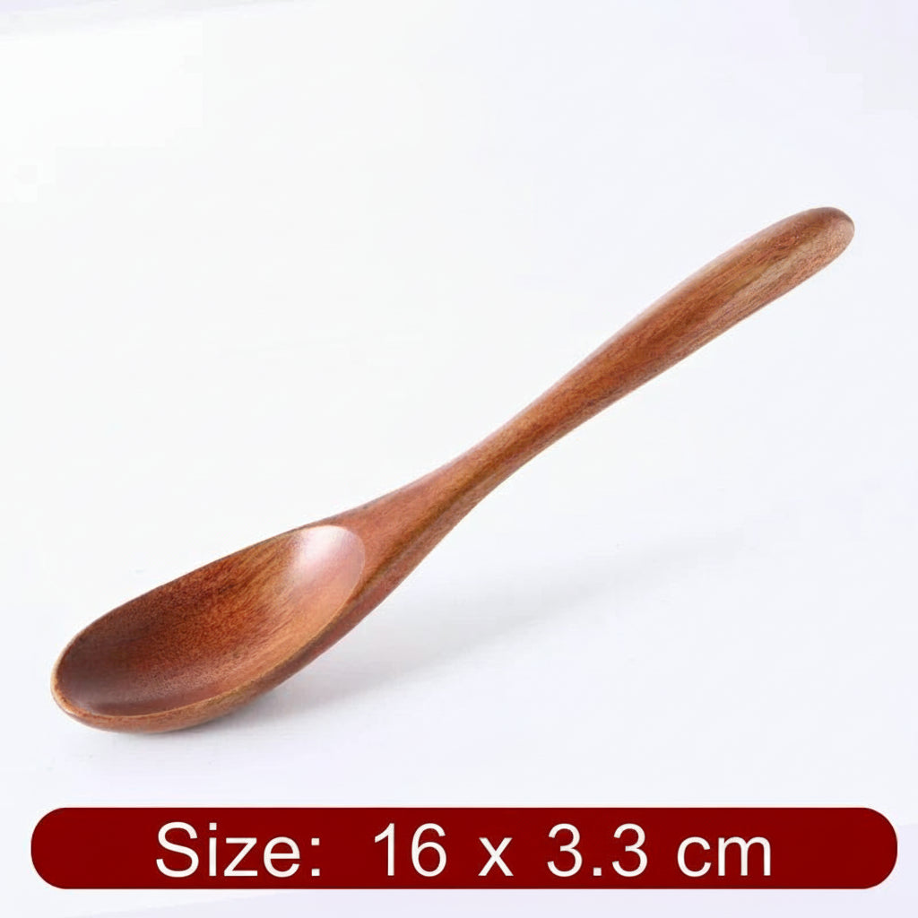 Mini Wooden Spoon & Fork Set – Coffee & Dessert Utensils