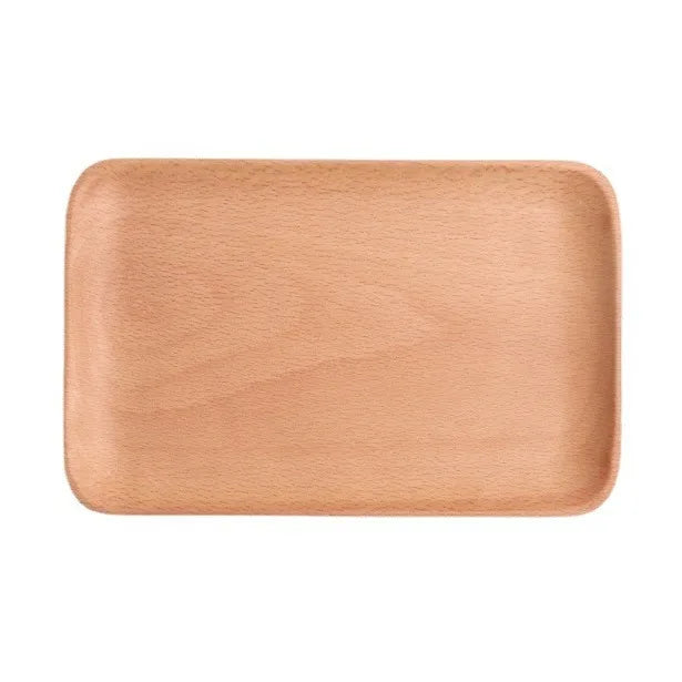 Walnut Wooden Tray – Japanese Rectangular Serving Plate