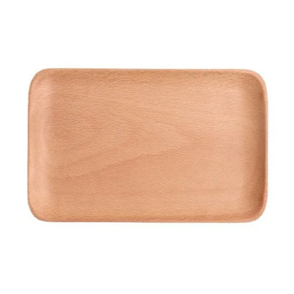 Walnut Wooden Tray – Japanese Rectangular Serving Plate