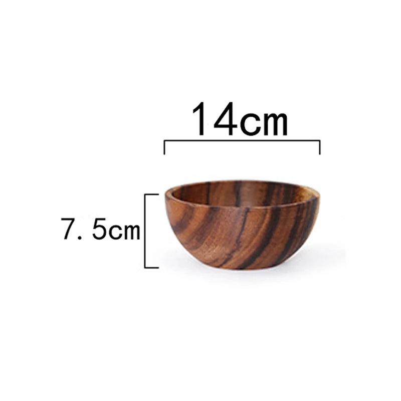 Premium Acacia Bowl – Salad, Mixing & Serving