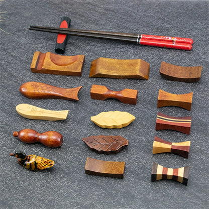 Japanese Wooden Chopstick Holder