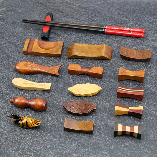 Japanese Wooden Chopstick Holder