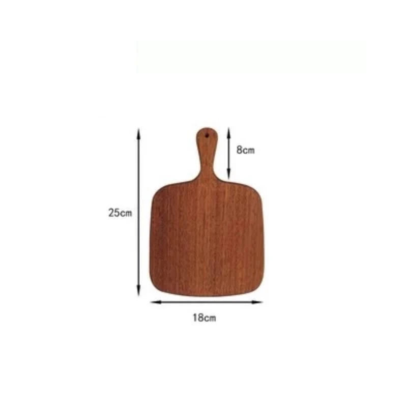 Wooden Serving Tray with Handle – Solid Wood Board