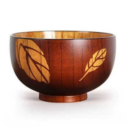 Japanese Wooden Ramen Bowl