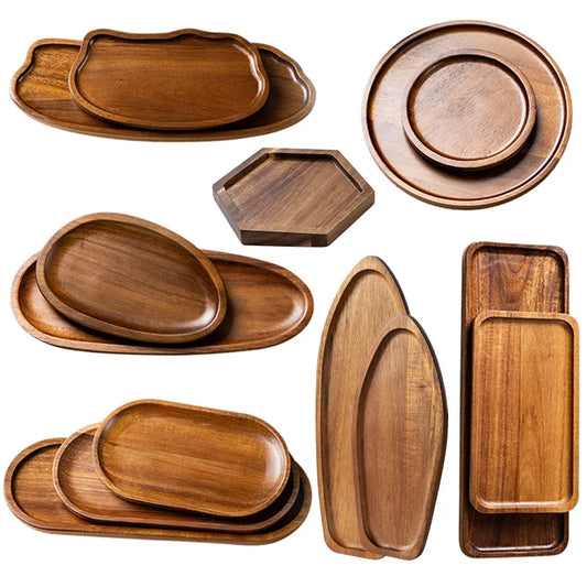 Artisan Wooden Serving Tray