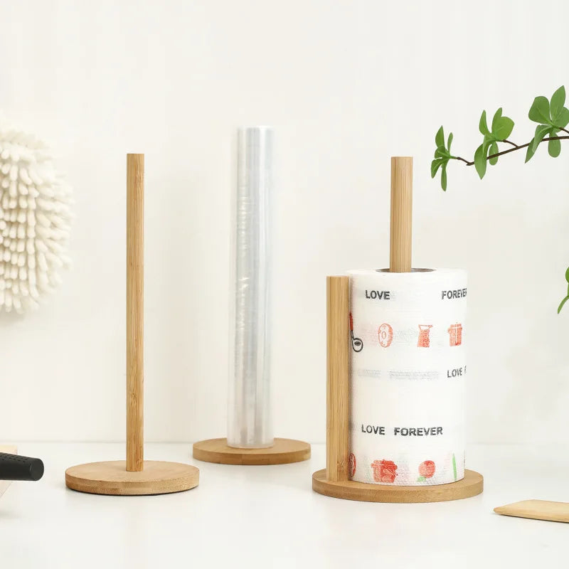 Wooden Tissue Roll Holder