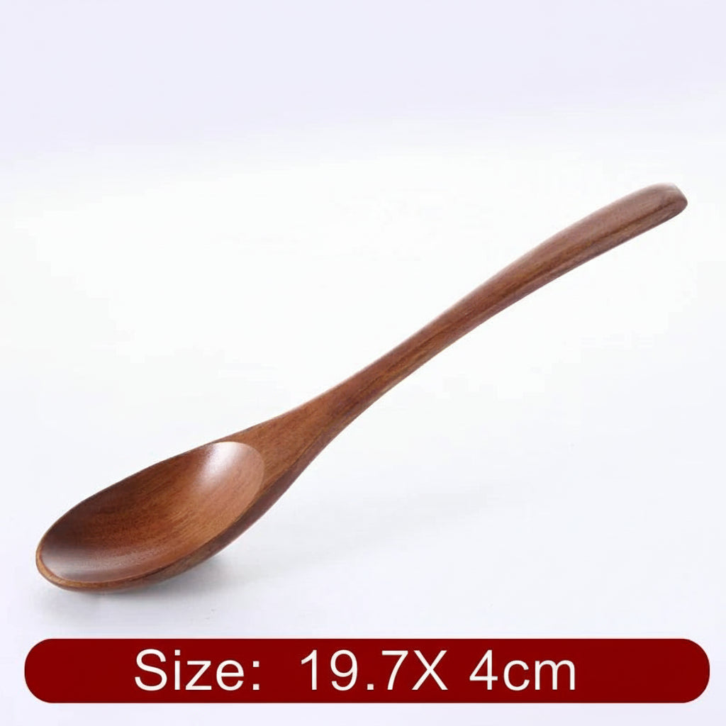 Mini Wooden Spoon & Fork Set – Coffee & Dessert Utensils